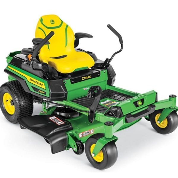 60V 42” Electric CrossoverZ Zero Turn Mower with (6) 8 Ah Batteries and (3) Dual Port Turbo Chargers - Image 1