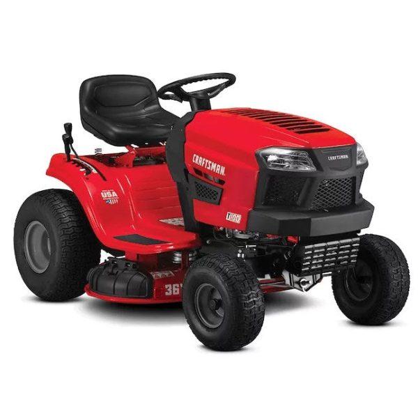 CRAFTSMAN T100 11.5 HP Gas-Powered Riding Lawn Mower - Image 1