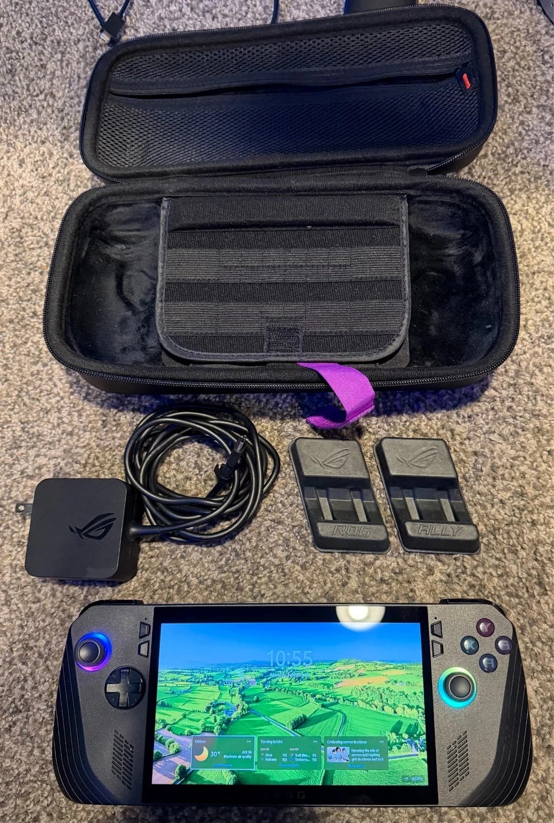 BARELY USED ASUS ROG Ally x AMD Ryzen Z1 Extreme 1TB SSD - Image 1