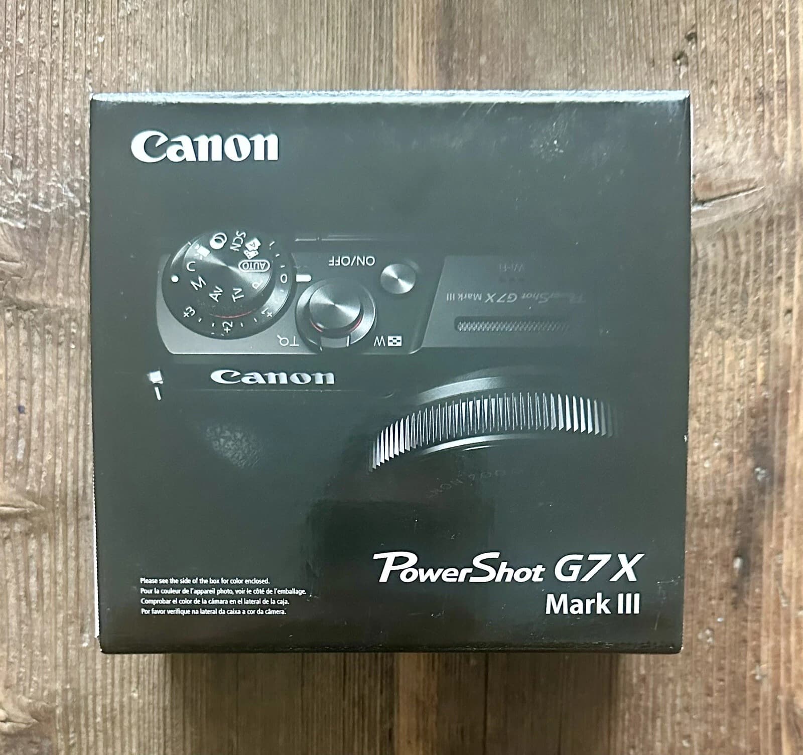 Brand new Canon PowerShot G7 X Mark III - 20.1MP Point & Shoot Digital Camera - Black - Image 1