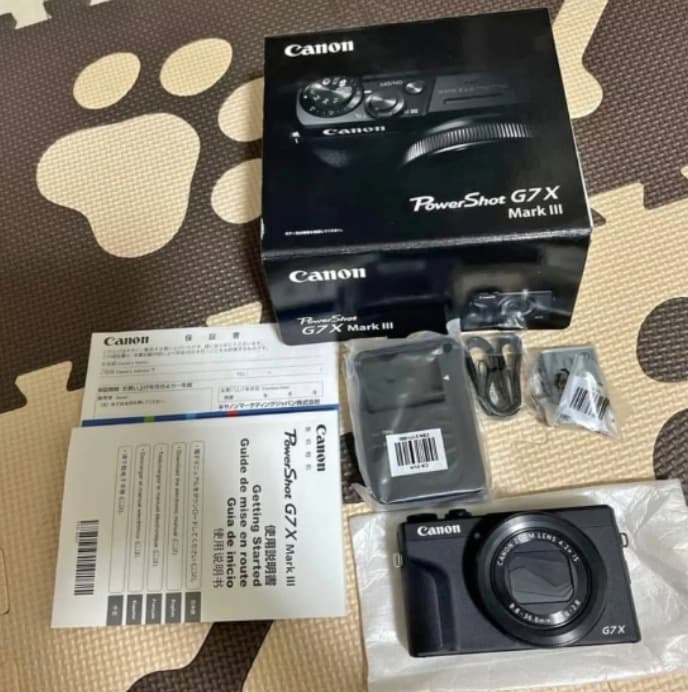 Canon G7X Mark III ā 20.1MP 4K Vlogging Camera (Excellent Condition) - Image 1