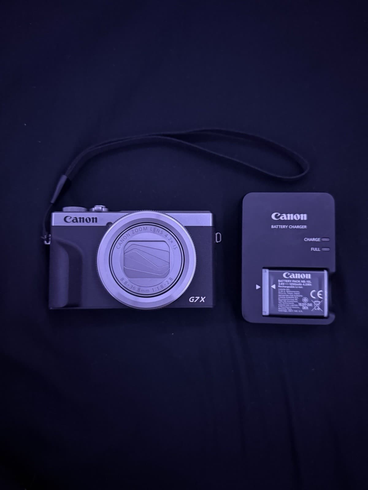 Canon PowerShot G7 X Mark III Digital Camera – Black – Excellent Condition - Image 1