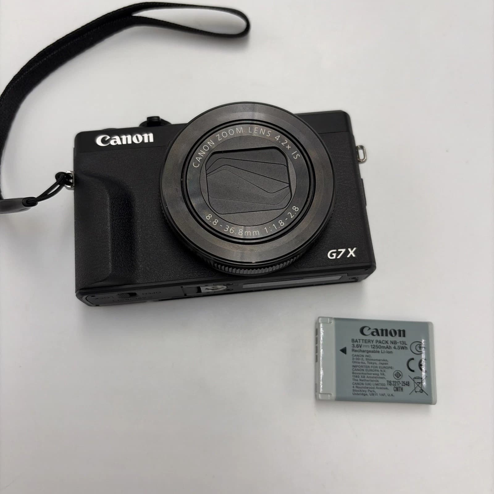 Canon PowerShot G7X Mark III 20.1MP 4K Digital Camera Black 1K Count - 5356 - Image 1