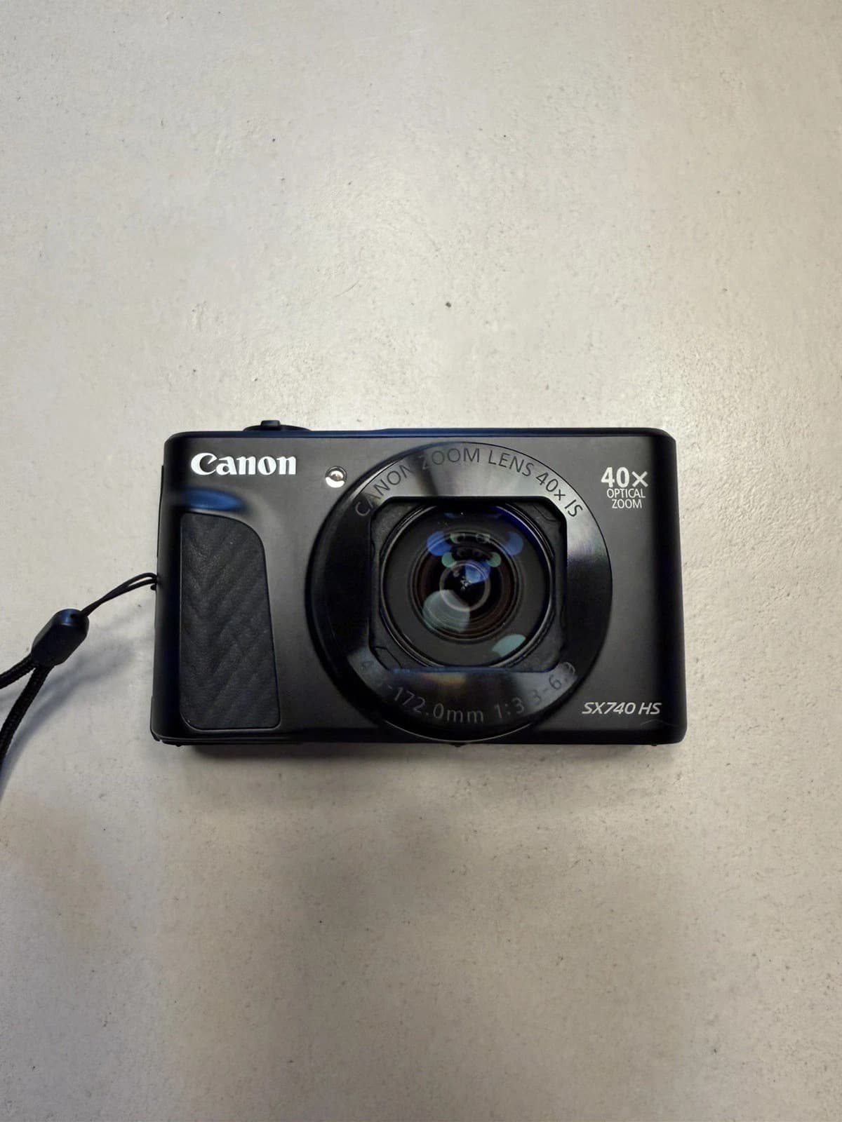 Canon PowerShot Sx740 HS Digital Camera Black - Image 1