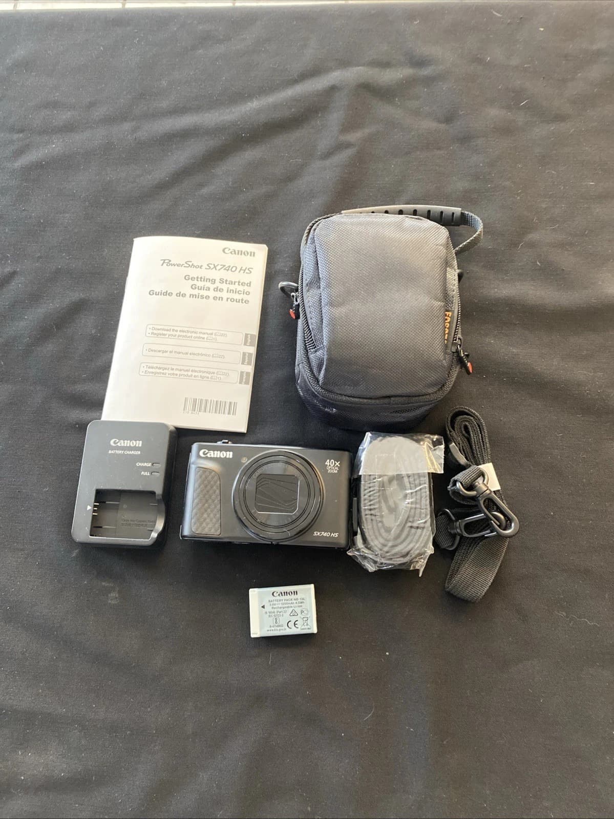 Canon PowerShot SX740 HS 20MP 40x Zoom 4K Digital Point - Image 1