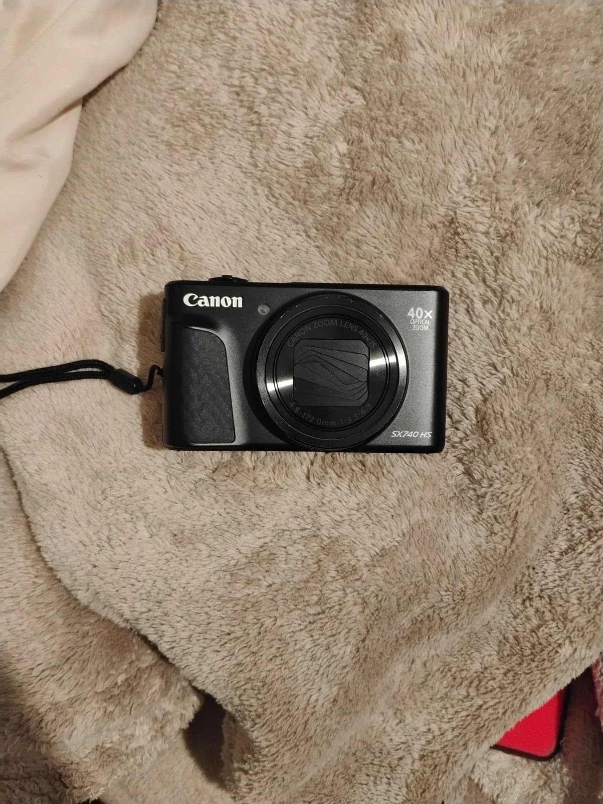 Canon PowerShot SX740 HS Wi-Fi 4K Digital Camera – Black - Image 1