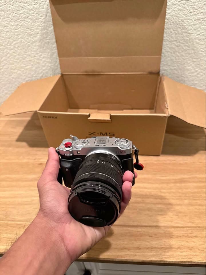 FujiFilm XM-5 Bundle + XF 18-55mm f/2.8-4 + Sigma 30mm lens - Image 1