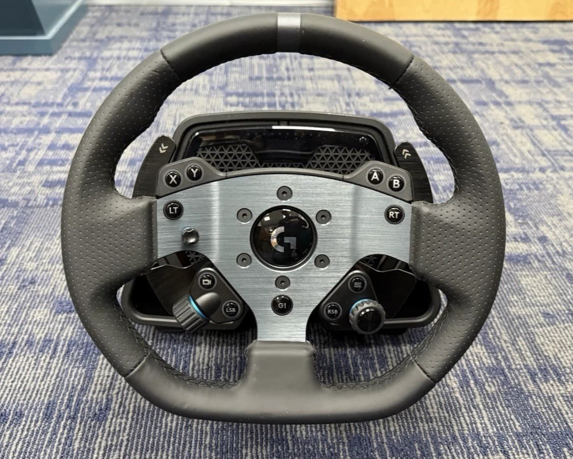 Logitech G PRO Racing Wheel for PC – TRUEFORCE Force Feedback, Complete in Box - Image 1