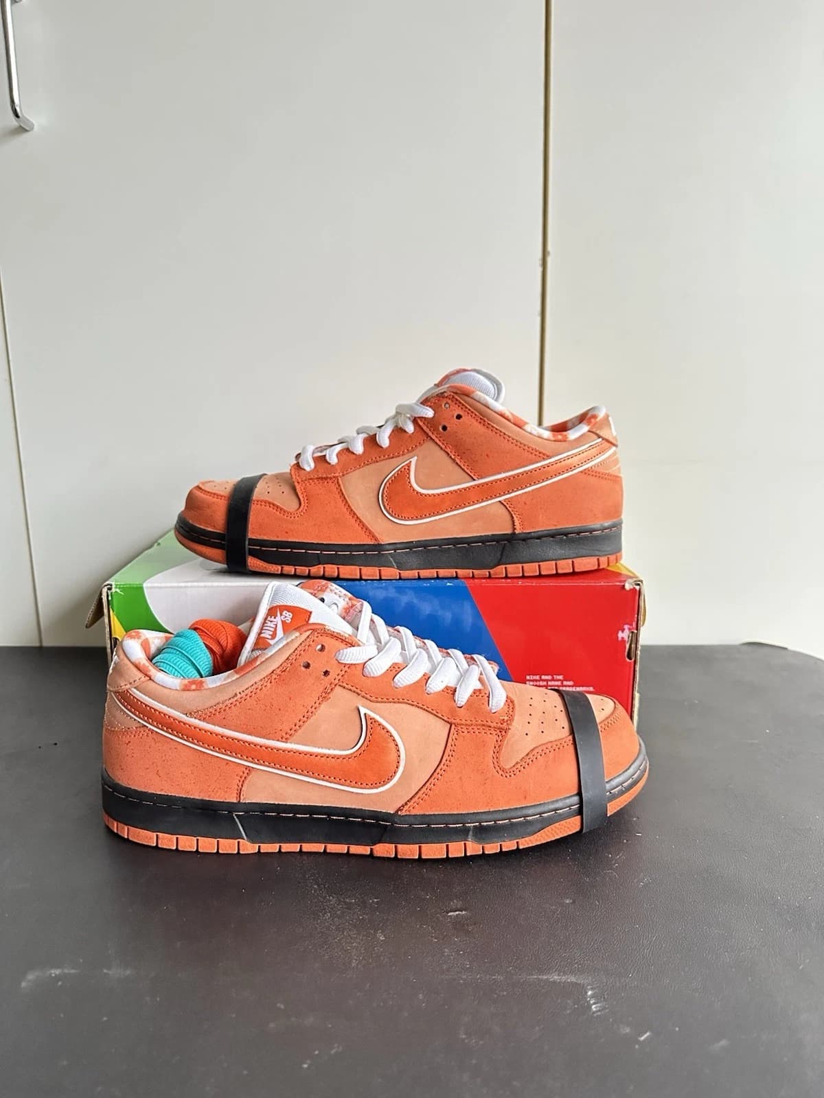 Nike Dunk Low SB x Concepts Orange Lobster Size 11.5 FD8776-800 Clean Fast Ship - Image 1