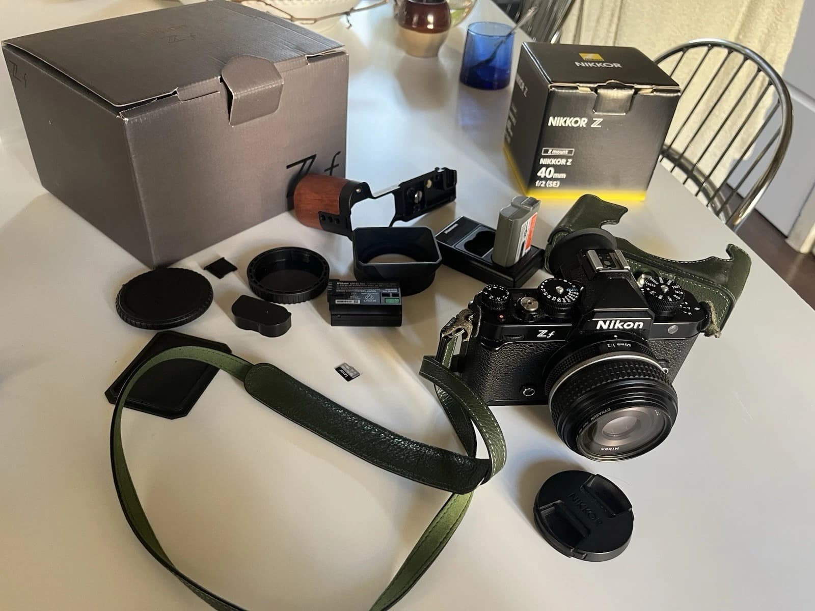 Nikon Z f Camera Body + NIKKOR Z 40mm Lens – Excellent Condition - Image 1