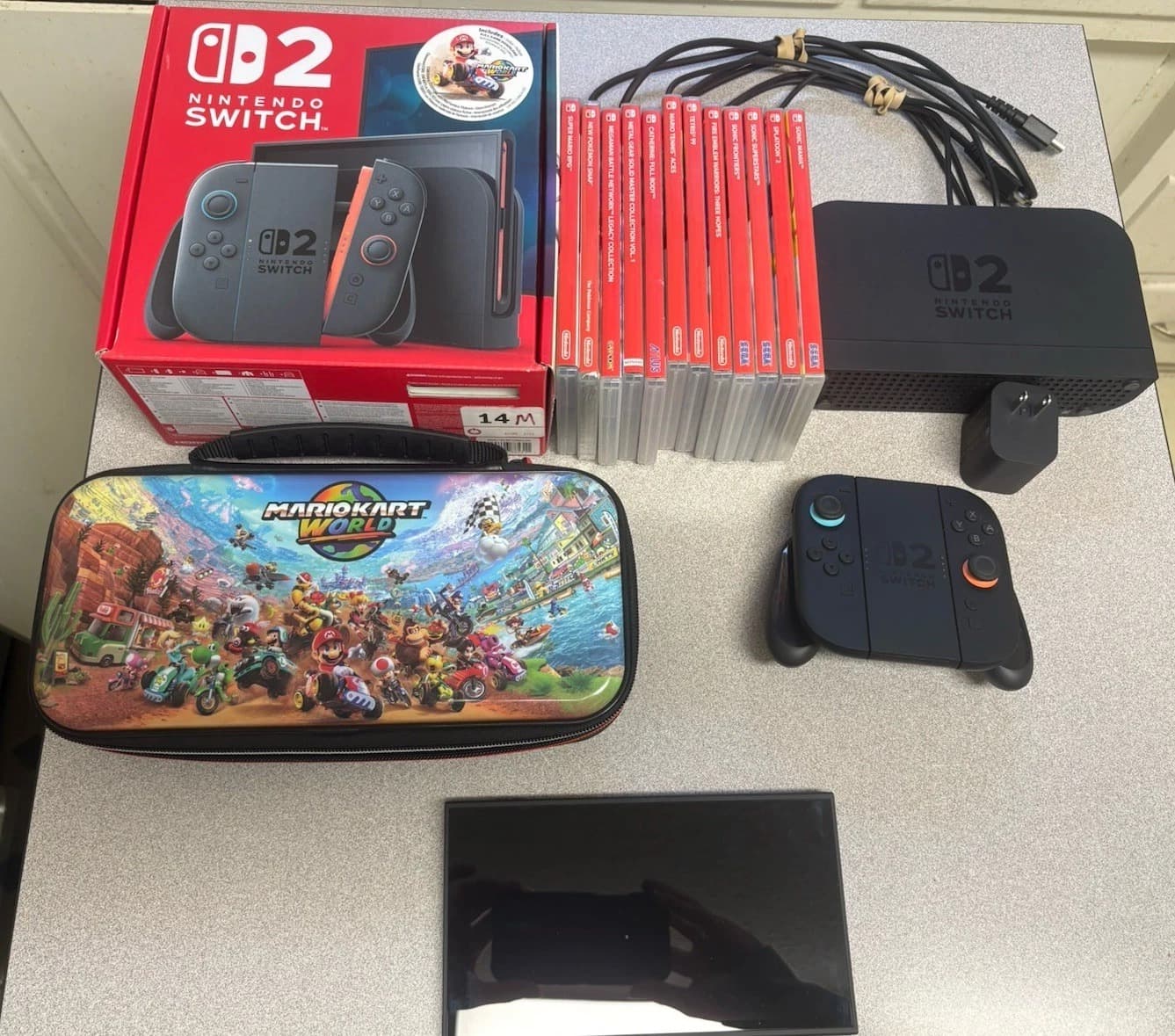 Nintendo Switch 2 Console with 12 Games PLUS Mario Carrying Case - Image 1