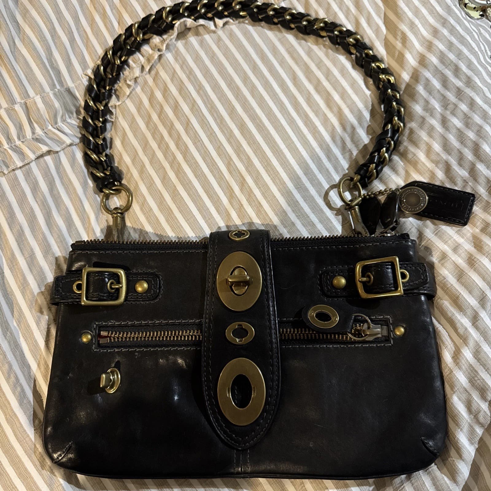 RARE VTG Coach 11622 Limited Edition 65th Anniv Legacy Bridget Purse w Dust Bag - Image 1