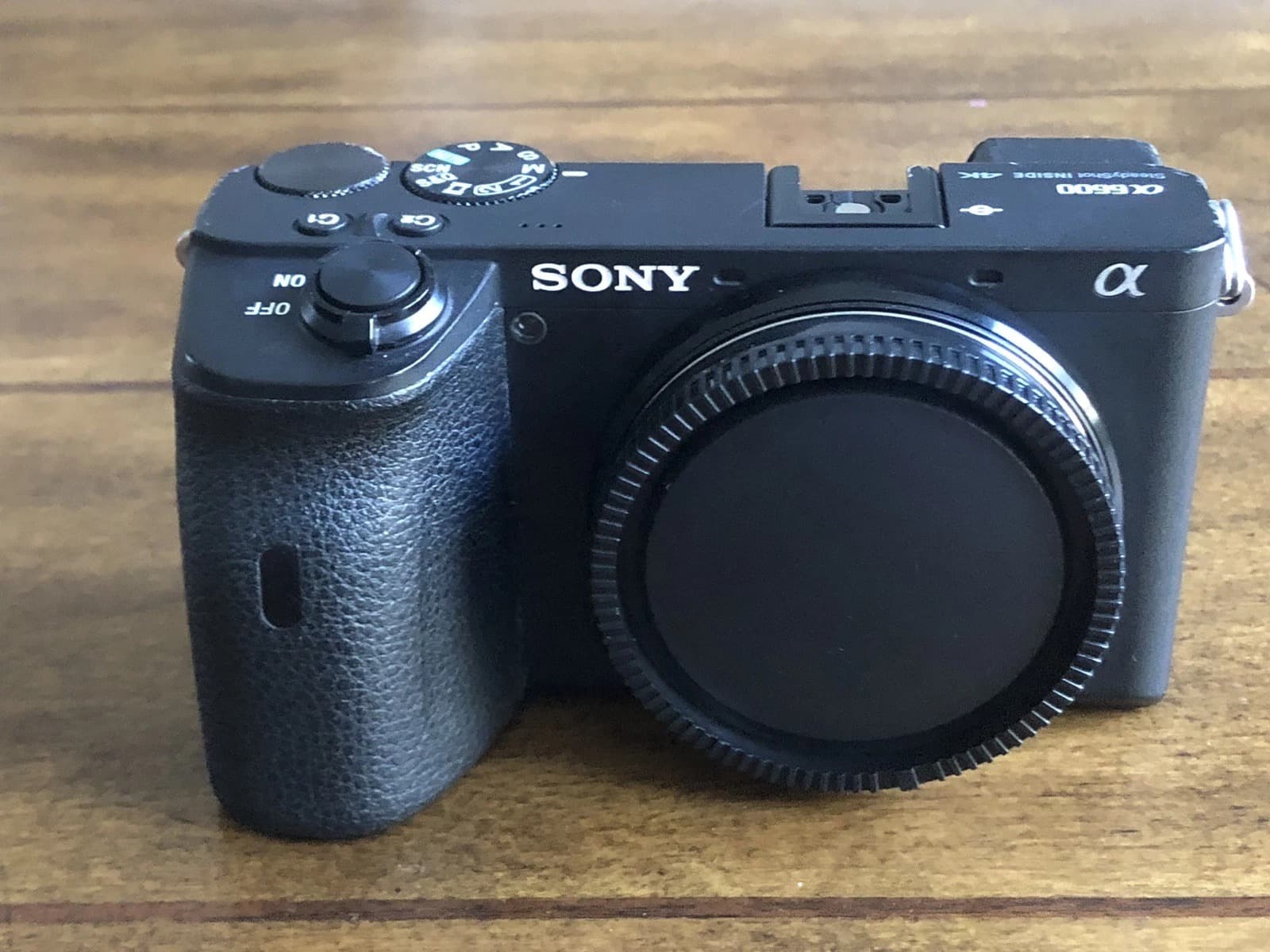 Sony Alpha a6600 24.2MP Mirrorless Digital Camera - Body Only - Image 1