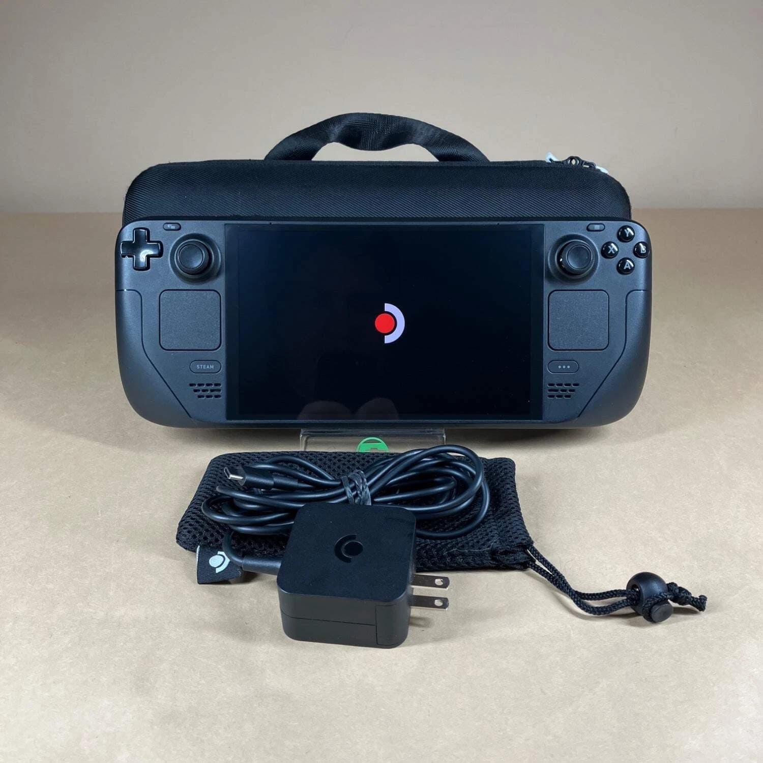 Valve Steam Deck 1TB HDR OLED Anti-Glare Etched Glass Near Mint Complete - Image 1